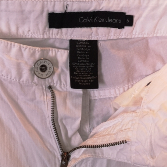 Calvin Klien White Pants - Picture 3 of 8